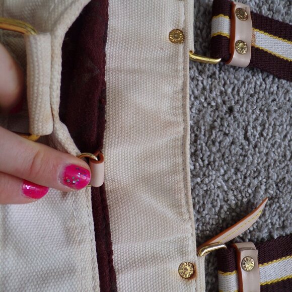 AUTHENTIC Louis Vuitton LV canvas shoulder bag - Picture 13 of 13